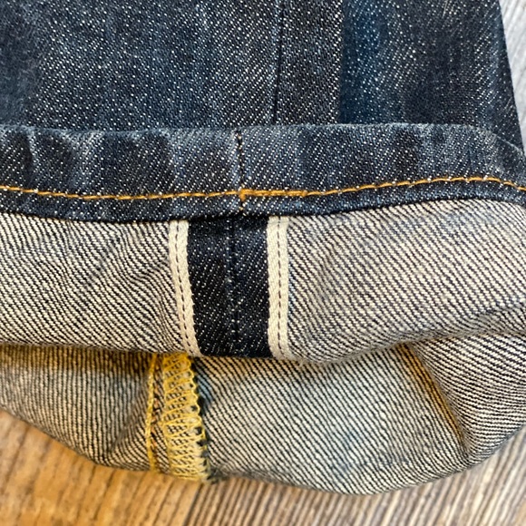 Tellason White Oak Cone Selvedge Jeans - 33x24.5 - Picture 7 of 9